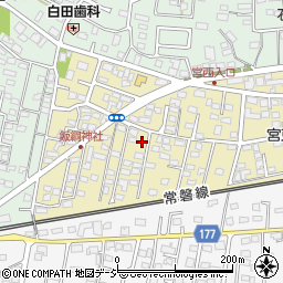 茨城県水戸市東赤塚2186-3周辺の地図