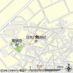 石川県小松市日末町周辺の地図