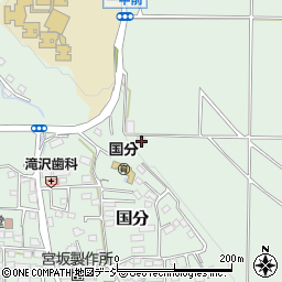 長野県上田市国分305周辺の地図