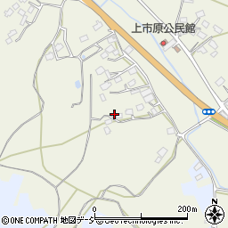 茨城県笠間市上市原2012周辺の地図