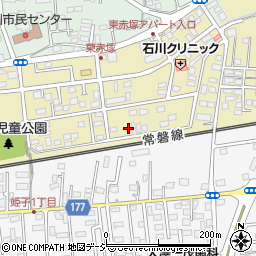 茨城県水戸市東赤塚2214周辺の地図