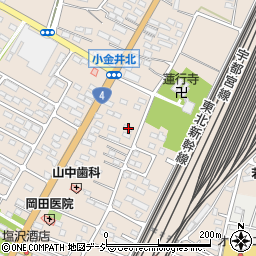 栃木県下野市小金井2947周辺の地図