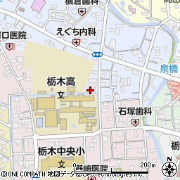 栃木県栃木市錦町4-17周辺の地図