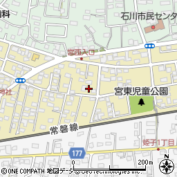 茨城県水戸市東赤塚2154-2周辺の地図