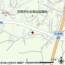 茨城県笠間市石井520周辺の地図
