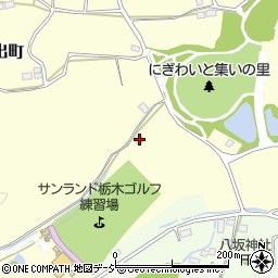 栃木県栃木市岩出町41周辺の地図