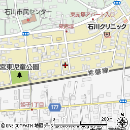 茨城県水戸市東赤塚2209-4周辺の地図