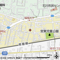 茨城県水戸市東赤塚2154-3周辺の地図