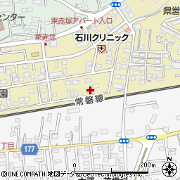 茨城県水戸市東赤塚2222周辺の地図