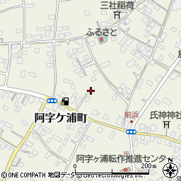 茨城県ひたちなか市阿字ケ浦町689周辺の地図