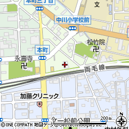 徳樹庵 前橋店周辺の地図