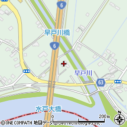 ＲＢ茨城周辺の地図