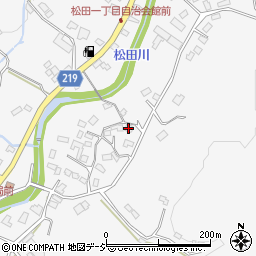 栃木県足利市松田町100周辺の地図