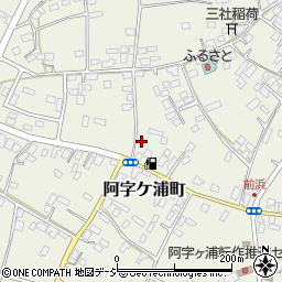 茨城県ひたちなか市阿字ケ浦町698-4周辺の地図