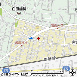 茨城県水戸市東赤塚2161周辺の地図
