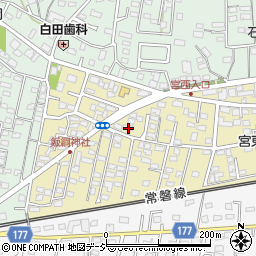 茨城県水戸市東赤塚2161周辺の地図