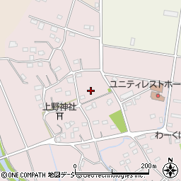 群馬県前橋市東上野町周辺の地図