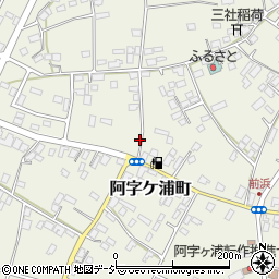 茨城県ひたちなか市阿字ケ浦町819周辺の地図