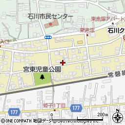 茨城県水戸市東赤塚2141-2周辺の地図
