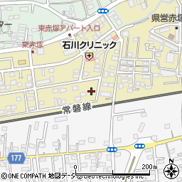 茨城県水戸市東赤塚2225周辺の地図