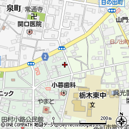 栃木県栃木市万町31-14周辺の地図