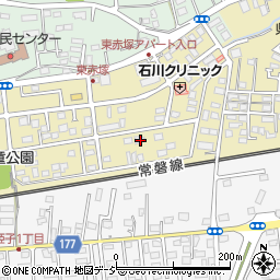 茨城県水戸市東赤塚2217周辺の地図