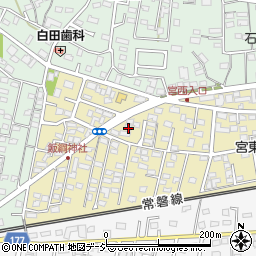 茨城県水戸市東赤塚2161-1周辺の地図