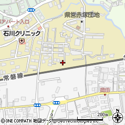 茨城県水戸市東赤塚255-21周辺の地図