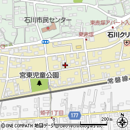 茨城県水戸市東赤塚2141-3周辺の地図