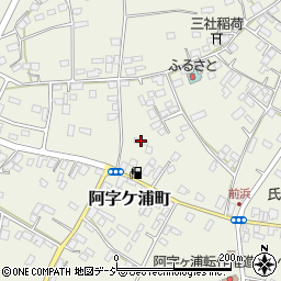 茨城県ひたちなか市阿字ケ浦町698周辺の地図