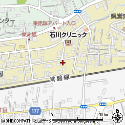 茨城県水戸市東赤塚2224周辺の地図