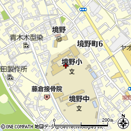桐生市立境野小学校周辺の地図