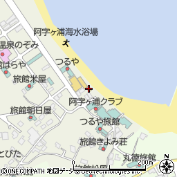 米屋海の家周辺の地図