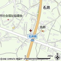 茨城県笠間市石井508周辺の地図