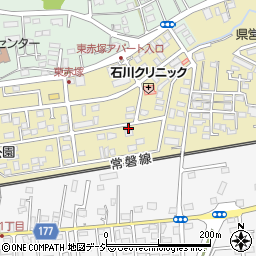 茨城県水戸市東赤塚2221周辺の地図