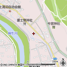 栃木県足利市小俣町1096周辺の地図
