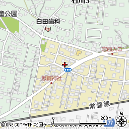 茨城県水戸市東赤塚2166-2周辺の地図