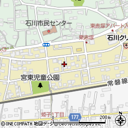 茨城県水戸市東赤塚2141-10周辺の地図
