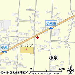 清澤自動車周辺の地図