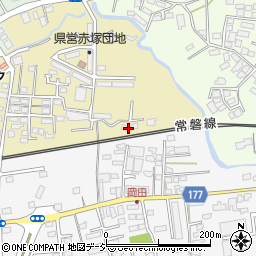 茨城県水戸市東赤塚80周辺の地図