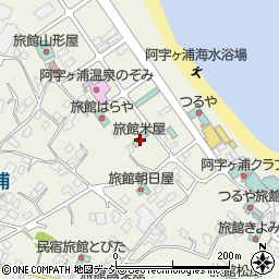茨城県ひたちなか市阿字ケ浦町162周辺の地図