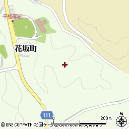 石川県小松市花坂町リ周辺の地図