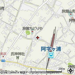 茨城県ひたちなか市阿字ケ浦町190-7周辺の地図