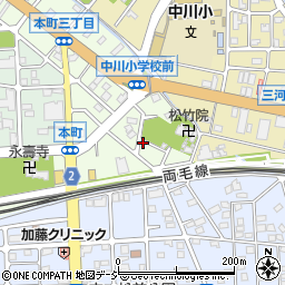 中島生花店本町店周辺の地図