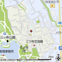 三ツ寺カフェ周辺の地図