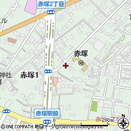 茨城新聞　高橋新聞店周辺の地図