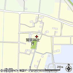 栃木県下野市東根658-3周辺の地図