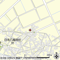石川県小松市日末町リ123周辺の地図