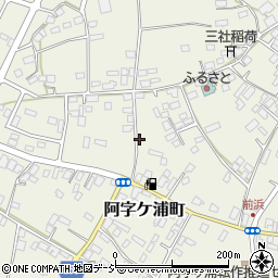 茨城県ひたちなか市阿字ケ浦町698-2周辺の地図