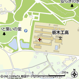 栃木県栃木市岩出町129周辺の地図